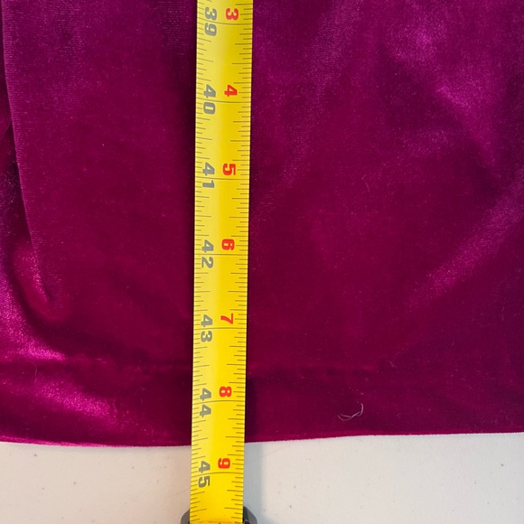 Aidan Mattox Velvet Sz 10 Cocktail Evening One-Shoulder Party Ruffle Dress - Picture 9 of 11